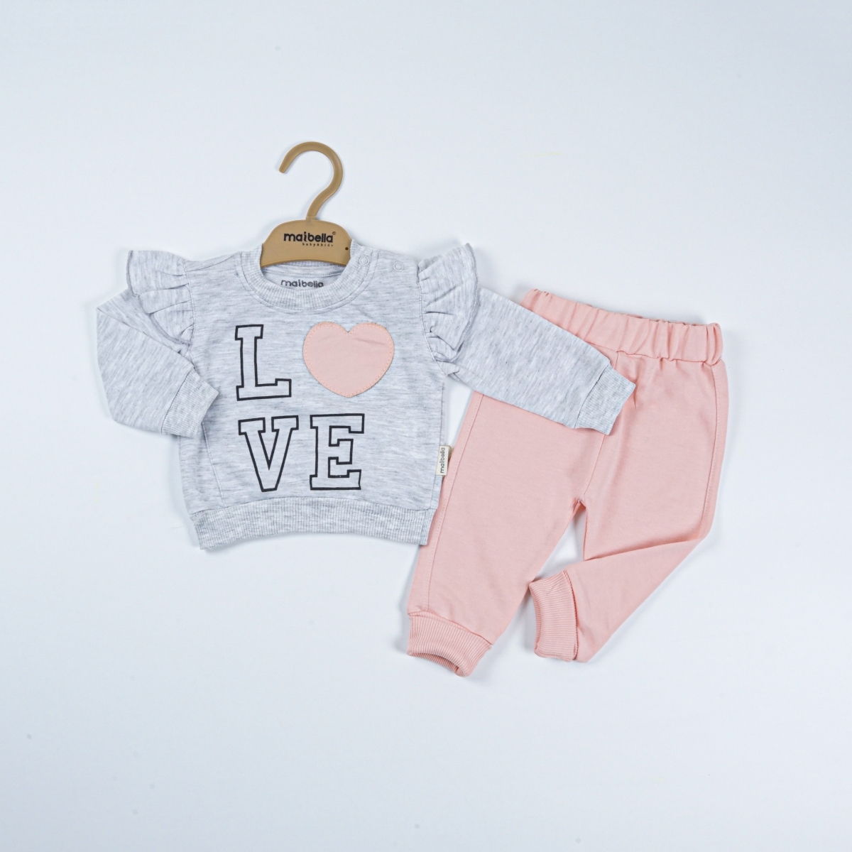 طقم بناتي كاجوال من 1 الى 12 شهر